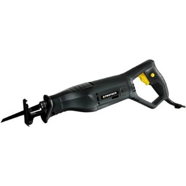 The Proteco reciprocating saw is the ideal solution for easy and quick cutting of wood, plastic and other materials at home, in the workshop and in the garden.