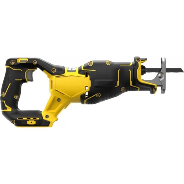 Features and benefits - Tool-free clamping of the saw blade - variable number of strokes - Multi-component ergonomic handle and body with rubber overlay for increased comfort..