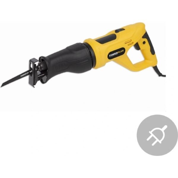 Product features - Cutting capacity: - Steel/alu: 5mm - Wood: 115mm - Electronic speed control - Rotating handle - Quick-release chuck - Switch lock -