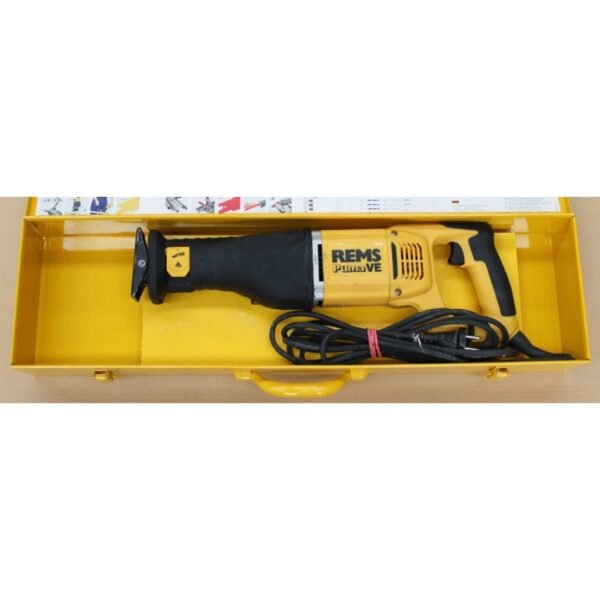 REMS Puma VE Set electric universal reciprocating saw 560023 Powerful, robust electric tool for universal freehand cutting. Only 3.8 kg