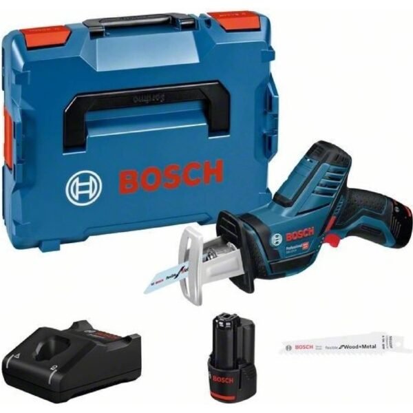 Cordless chainsaw Bosch GSA 12V-14 Professional, 060164L976 Positioning: The smallest professional universal saw.
