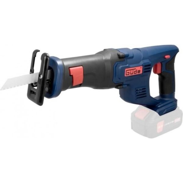 Cordless saw tail GÜDE USS 18-0 (without battery) Cordless saw tail GÜDE USS 18-0 is suitable for cutting wood, plastics, metals, building materials, etc.