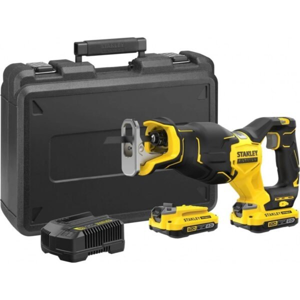 Stanley SFMCS310D2K-QW 18V STANLEY® FATMAX® V20 Cordless Cordless Reciprocating Saw with 2 x 2.0 Ah Li-Ion Batteries and Box