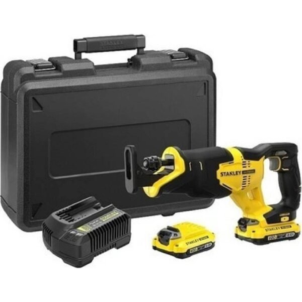 Tool-free clamping of the saw blade Multi-component ergonomic handle and body with rubber overlay for increased user comfort electronic speed