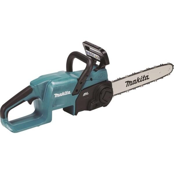 Makita LXT DUC357ZX3 cordless chainsaw Forget the constraints of cables and discover freedom with the Makita LXT DUC357 cordless chainsaw.