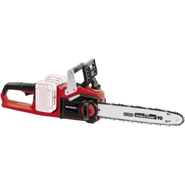The Einhell GE-LC 36/35 Li-Solo cordless chainsaw impresses with its attributes: it is flexible, powerful and practical.