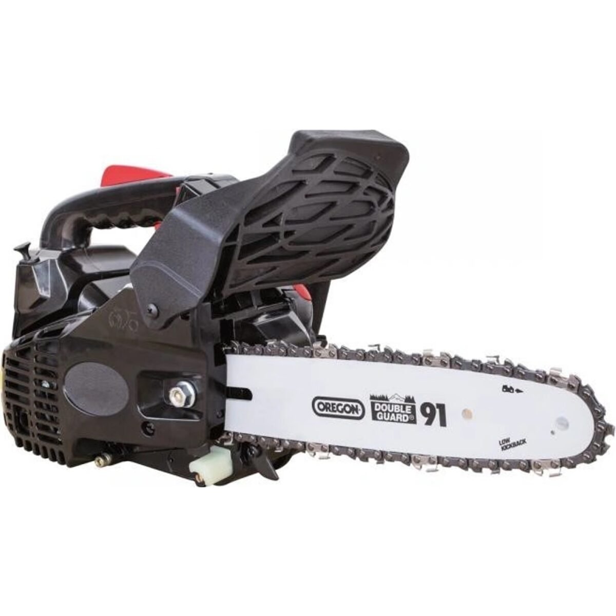 The Scheppach CSP 2540 petrol chainsaw is a small, compact saw, suitable for pruning trees