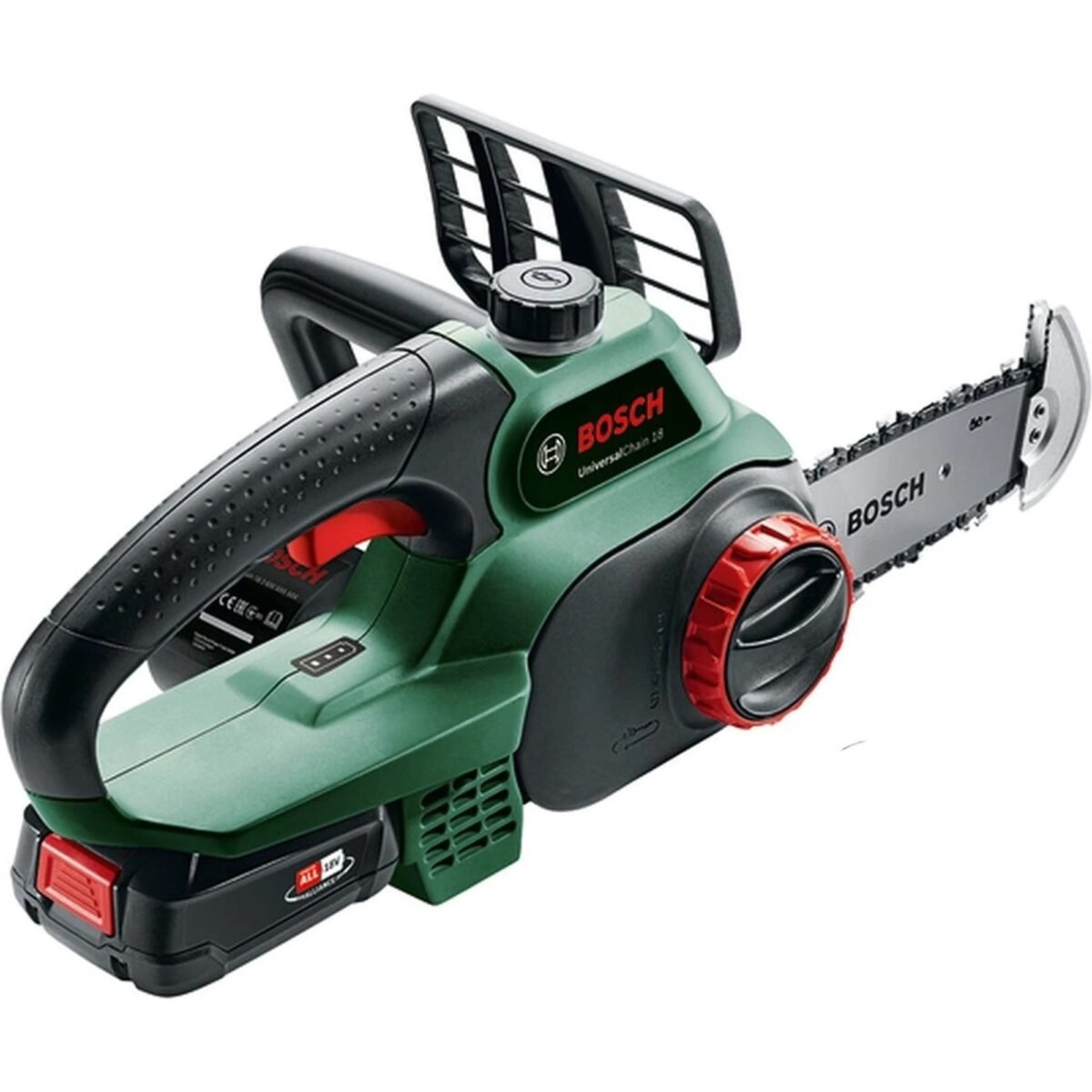 UniversalChain 18 is a light, compact and easy-to-use saw for efficient and controlled pruning with a weight of only 3 kg including battery
