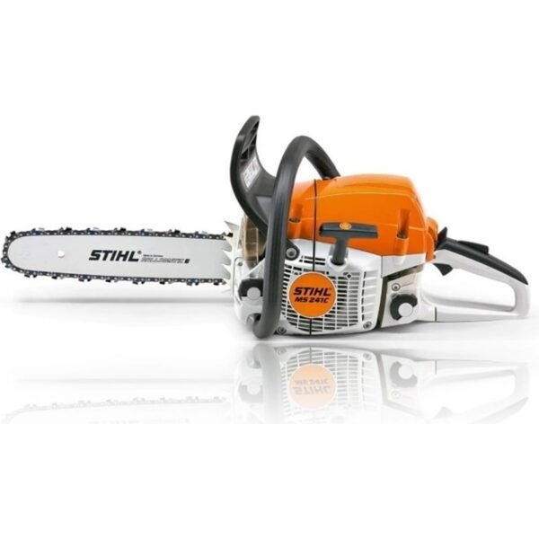 Universal chainsaw STIHL MS 241 CM with M-Tronic system. Automatic electronic fuel dosing to the engine