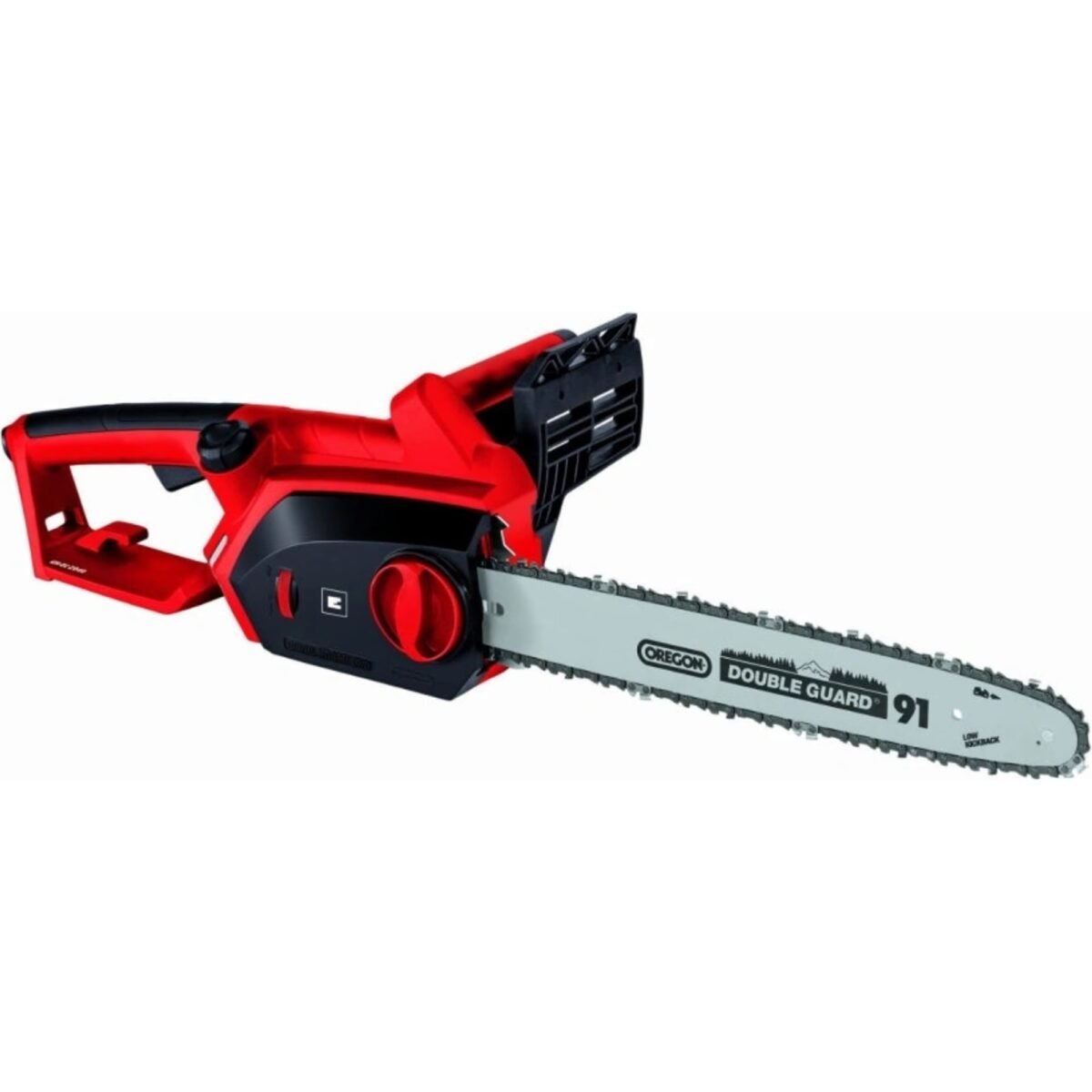 The GH-EC 2040 electric chainsaw is a handy, efficient tool and reliable helper for sawing firewood, for thinning out scrub and for cutting down small trees.