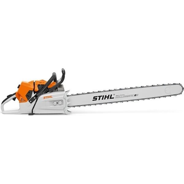 Very strong and high-performance saw with an advanced 2-MIX engine with 4-channel technology that complies with EU5 regulations.