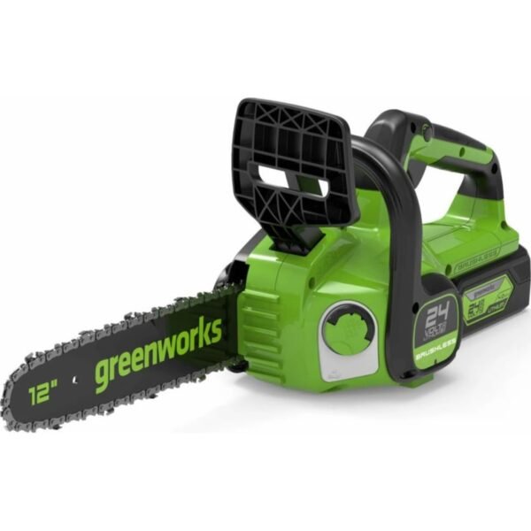 With this Greenworks GD24CS30 Chainsaw, you can easily and quickly strengthen your garden and landscaping projects