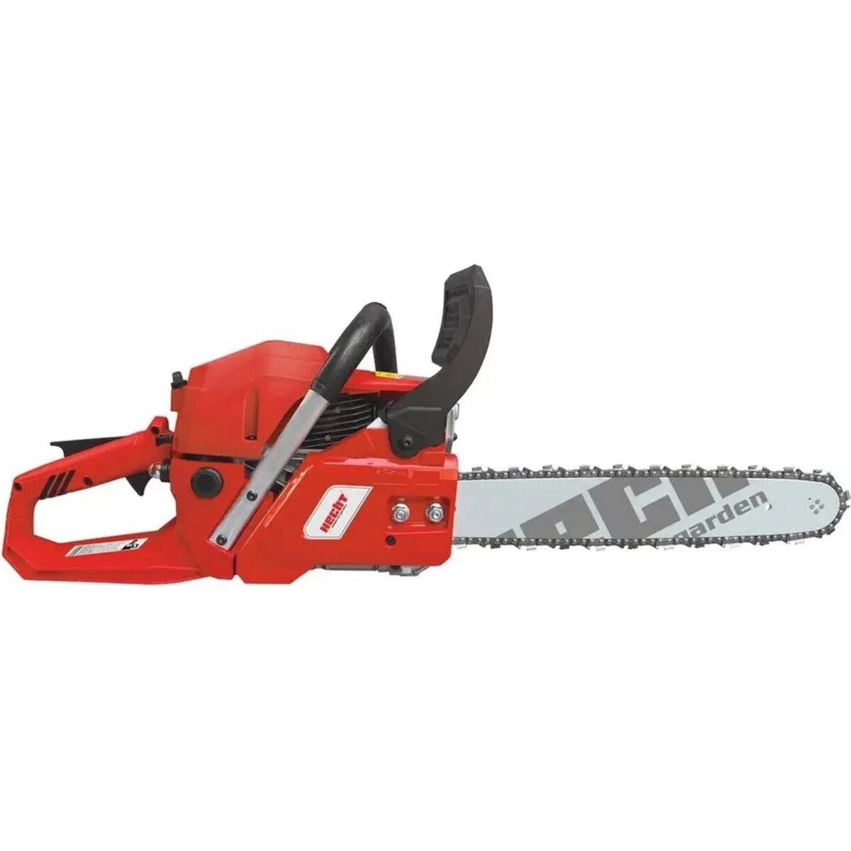 Gasoline chainsaw Hecht 56 ​​- Gasoline chainsaw with a displacement of 55 cm3. - 2.8 HP two-stroke engine. -
