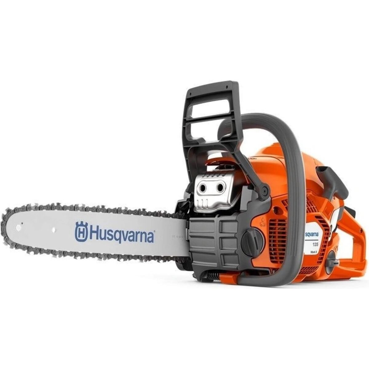 Gasoline chainsaw with easy start Smart Start, anti-vibration system