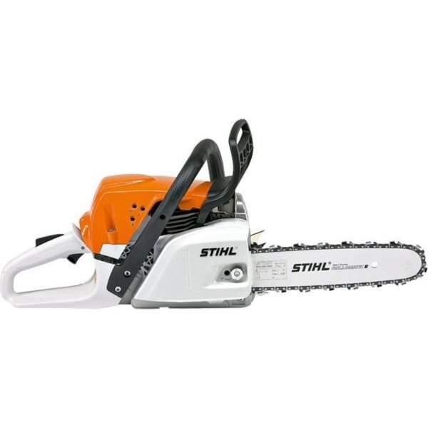 A compact STIHL chainsaw with a power of 2.0 kW, which has up to 20% lower fuel consumption and up to 50%