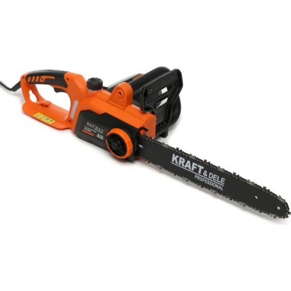 The Kraft & Dele KD10641 electric chainsaw with a very powerful and efficient 2800W