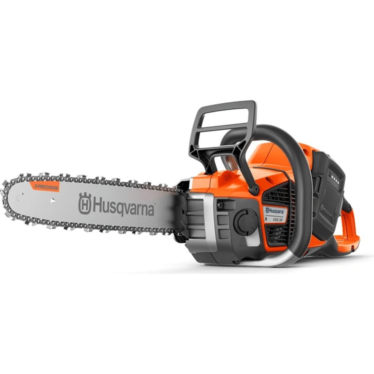 The Husqvarna 225i is a cordless chainsaw that provides high cutting performance with lower noise compared to a petrol engine