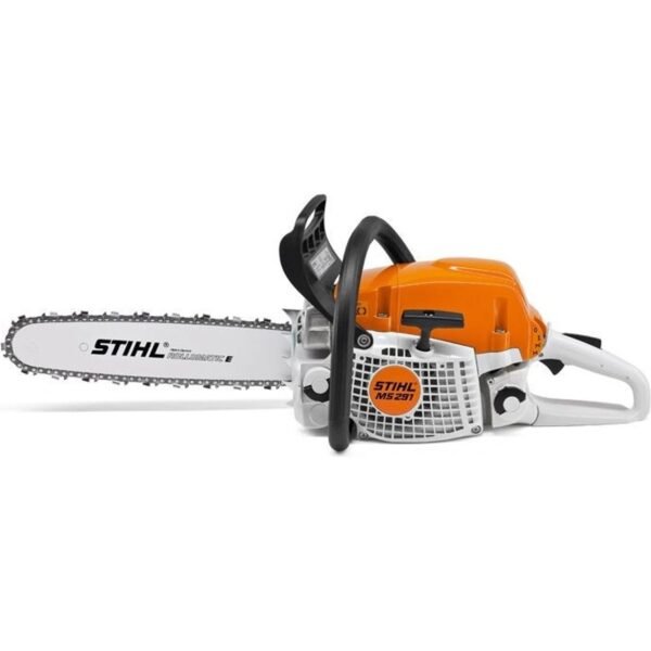 The Stihl MS 291 is a powerful and versatile chainsaw with a gasoline engine that produces minimal emissions