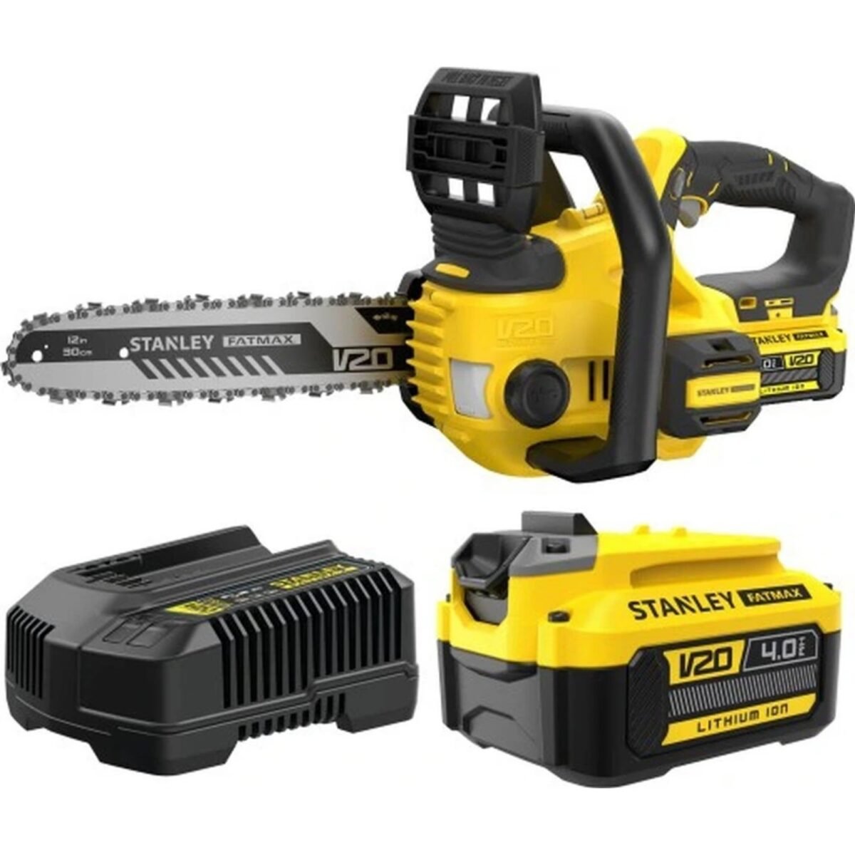 Cordless chainsaw 30cm V20 Stanley FatMax SFMCCS630M1 Strengths and benefits