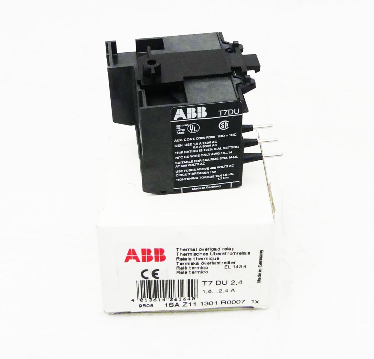 ABB T7 DU 2.4 Thermal overcurrent relay - Image 1
