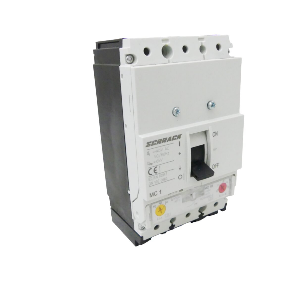 SCHRACK MC1 MC1B-A50 CIRCUIT BREAKER 3-POLE - Image 1