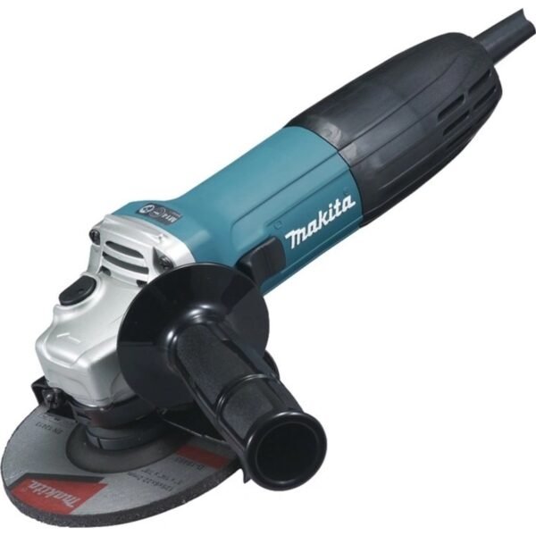 Angle grinder designed for maximum performance and comfort in handling.