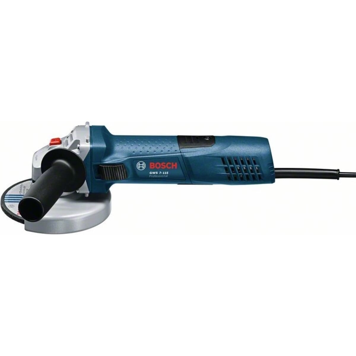 The smallest handle circumference at a high power of 720 W. Flat gear head for comfortable work even in tight spaces