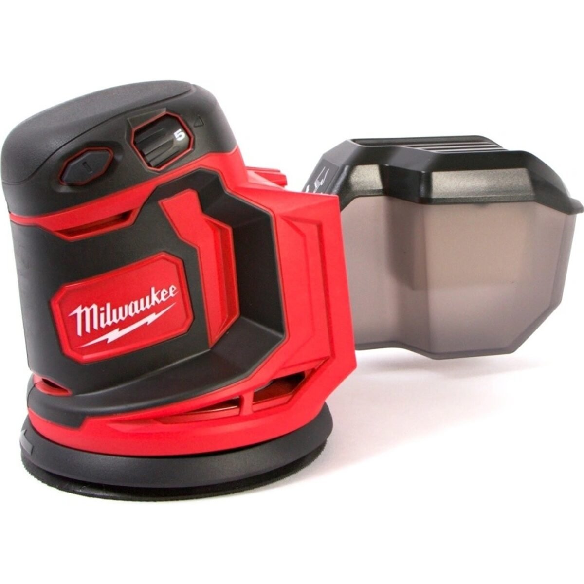 Milwaukee eccentric - vibration sander M18 BOS125-0 Professional eccentric sander with suction WITHOUT battery, charger and bag.