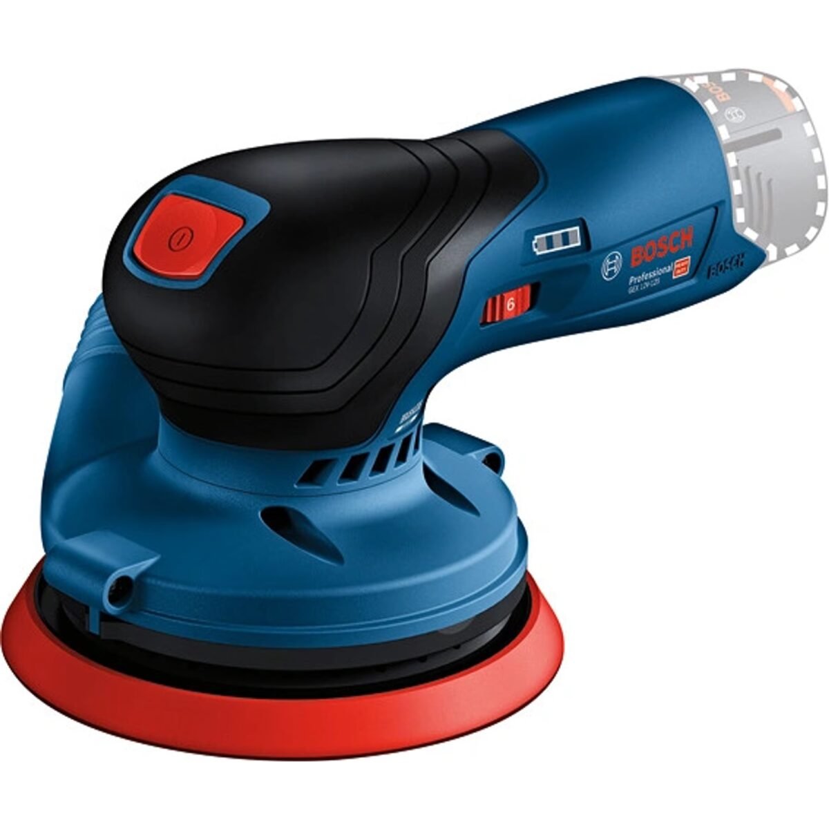 Cordless Eccentric Grinder GEX 12V-125, Eccentric Grinder GEX 12V-125 Professional is a compact solution for professionals who are always on the move.