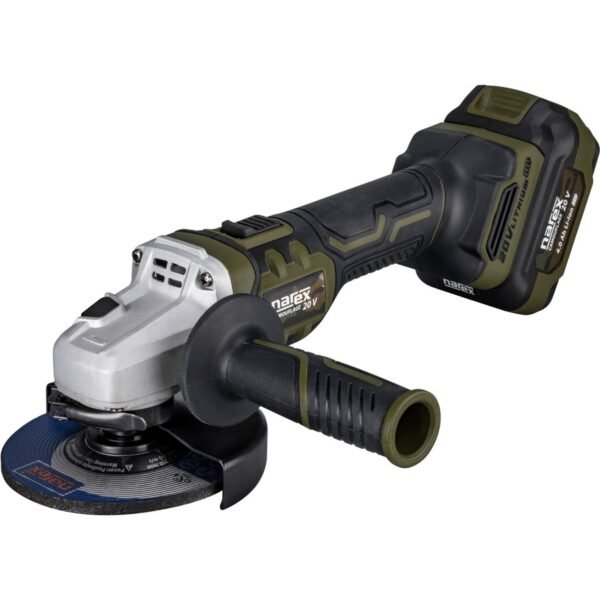 The Narex CBU 125 cordless angle grinder will delight you with its long service life, multifunctional use