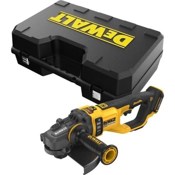 DeWALT DCG460N DEWALT's first 230mm cordless angle grinder features a revolutionary brushless motor