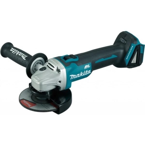 The Makita DGA506RTJ cordless angle grinder has a reliable brushless motor, enabling longer use on one battery charge.