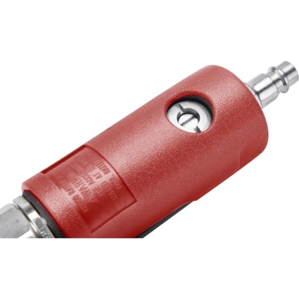 Pneumatic straight grinder FORTUM 4795036 The pneumatic straight grinder is intended for demanding work when grinding welds and hard-to-reach places,
