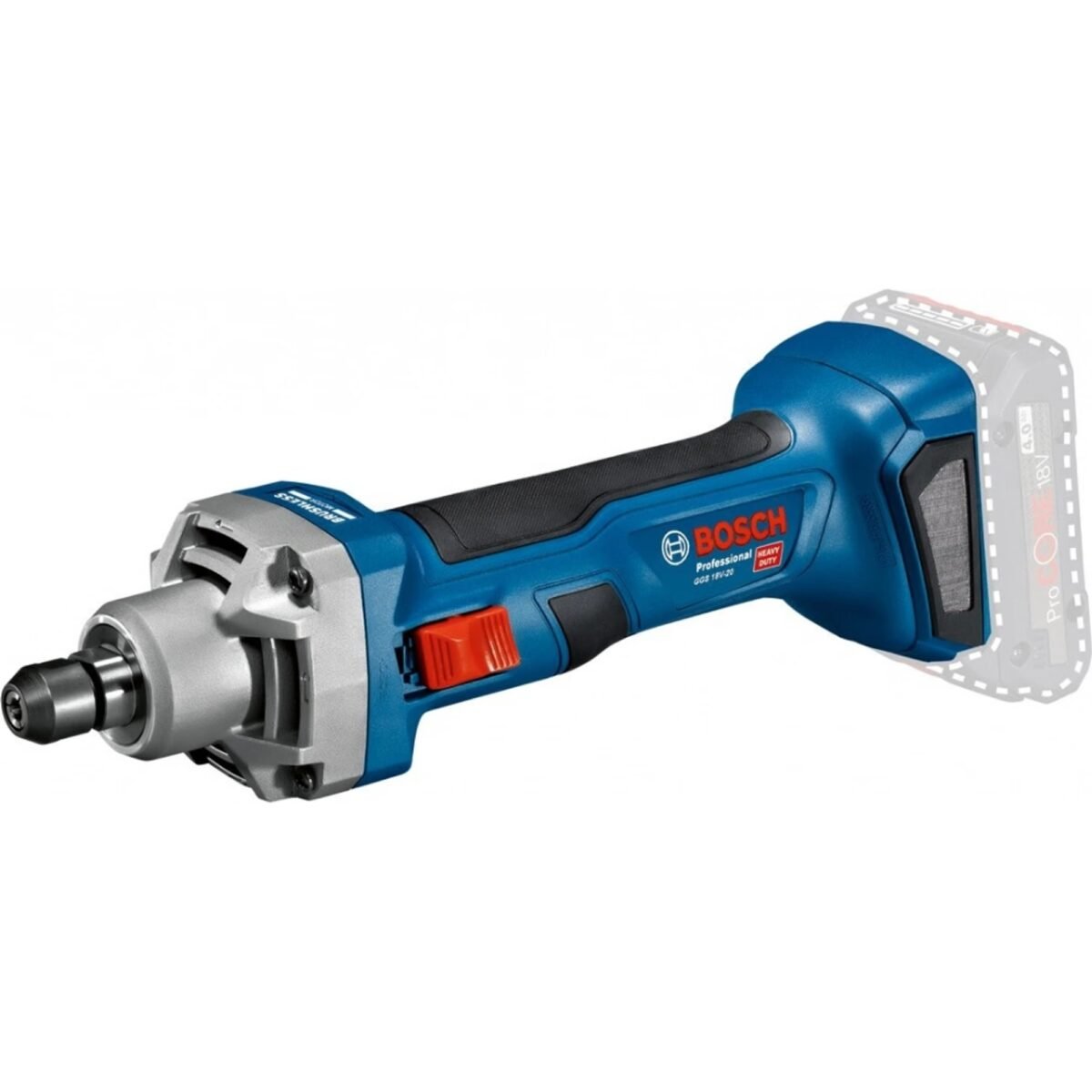 Bosch GGS 18V-20 cordless direct grinder The GGS 18V-20 Professional brushless motor is optimized for ProCORE18V battery technology and provides performance comparable to…
