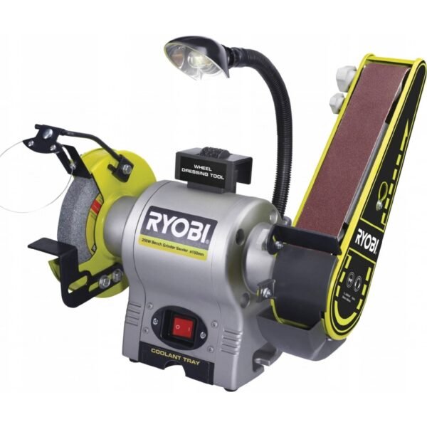 The combination grinder is a multi-purpose machine for various sharpening, shaping and grinding.