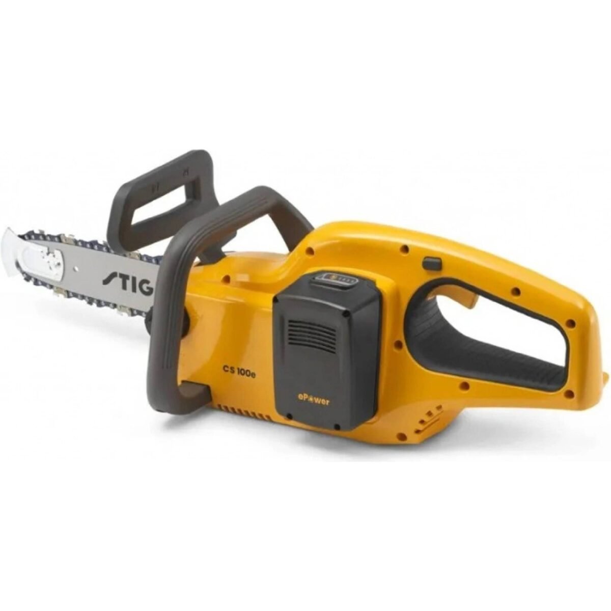 STIGA CS 100e KIT - New for 2024 If you need to cut one or more branches or cut logs for the fireplace,