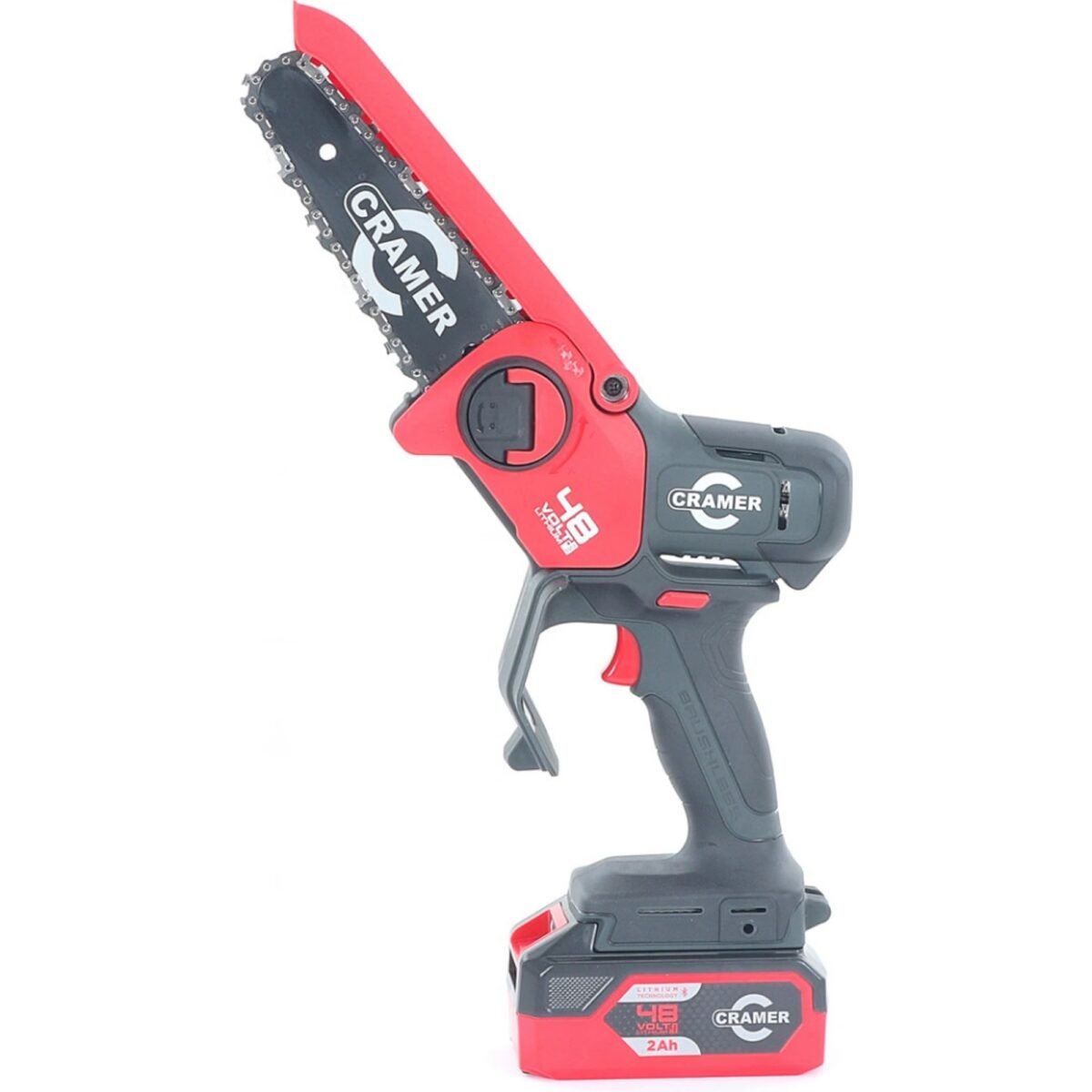 If you buy a machine and a battery from the CRAMER 48V series, you will receive a second battery of the same capacity for FREE!