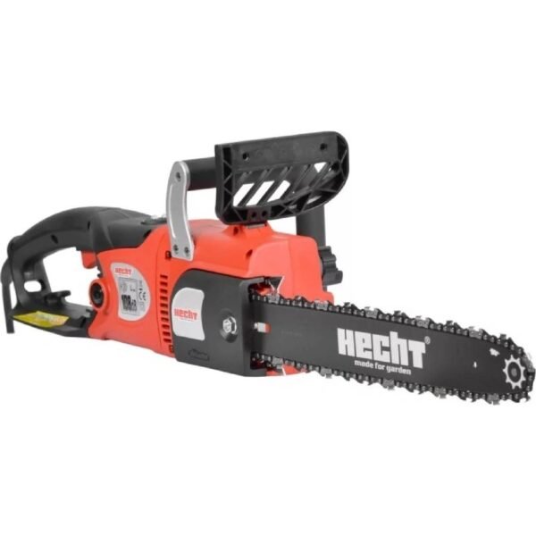 Electric chainsaw with an input of 2400 W. Bar length 40 cm. Weight 5.6 kg. Soft-start Electric chainsaw with a 2400 W motor.