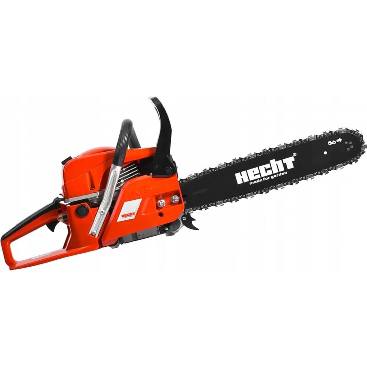 Hecht 50 chainsaw with primer. Power 2.9 HP. Bar length 40 cm. Weight 6 kg. The HECHT 50 chainsaw is a great choice for anyone who needs to cut wood