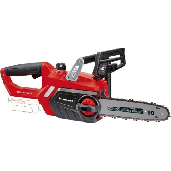 The Einhell cordless chainsaw GE-LC 18 Li Solo Power X-Change combines a strong Einhell product with the sharpness of the Oregon brand