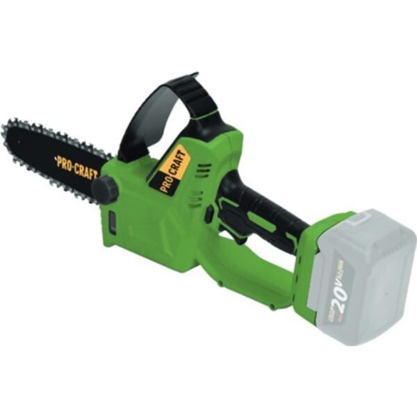 Thanks to its compact dimensions, the AKU one-handed chainsaw is a useful helper when pruning trees and bushes when working in a limited space