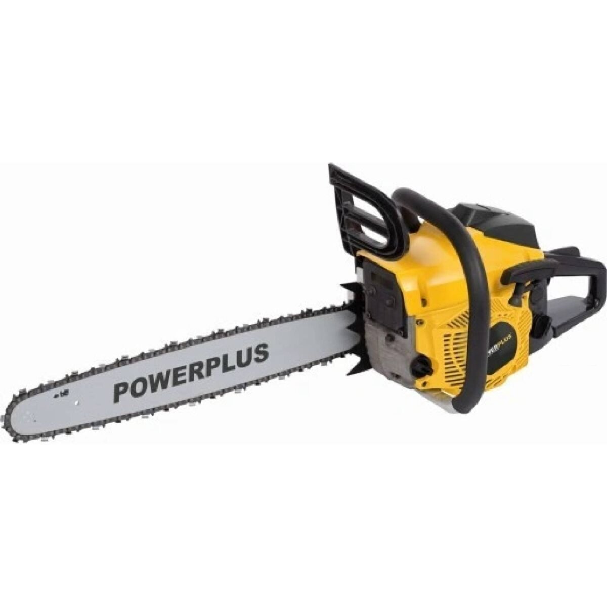 Gasoline chainsaw 50.4 cc 500mm Do you need to cut down an entire tree or snap off branches? This Powerplus POWXG10231 Chainsaw is powered by a 50.4cc 2-stroke…
