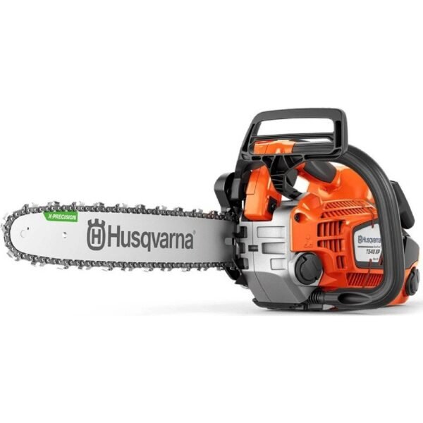 The Husqvarna T540 XP® Mark III is a top handle gasoline chainsaw with an impressive power to weight ratio