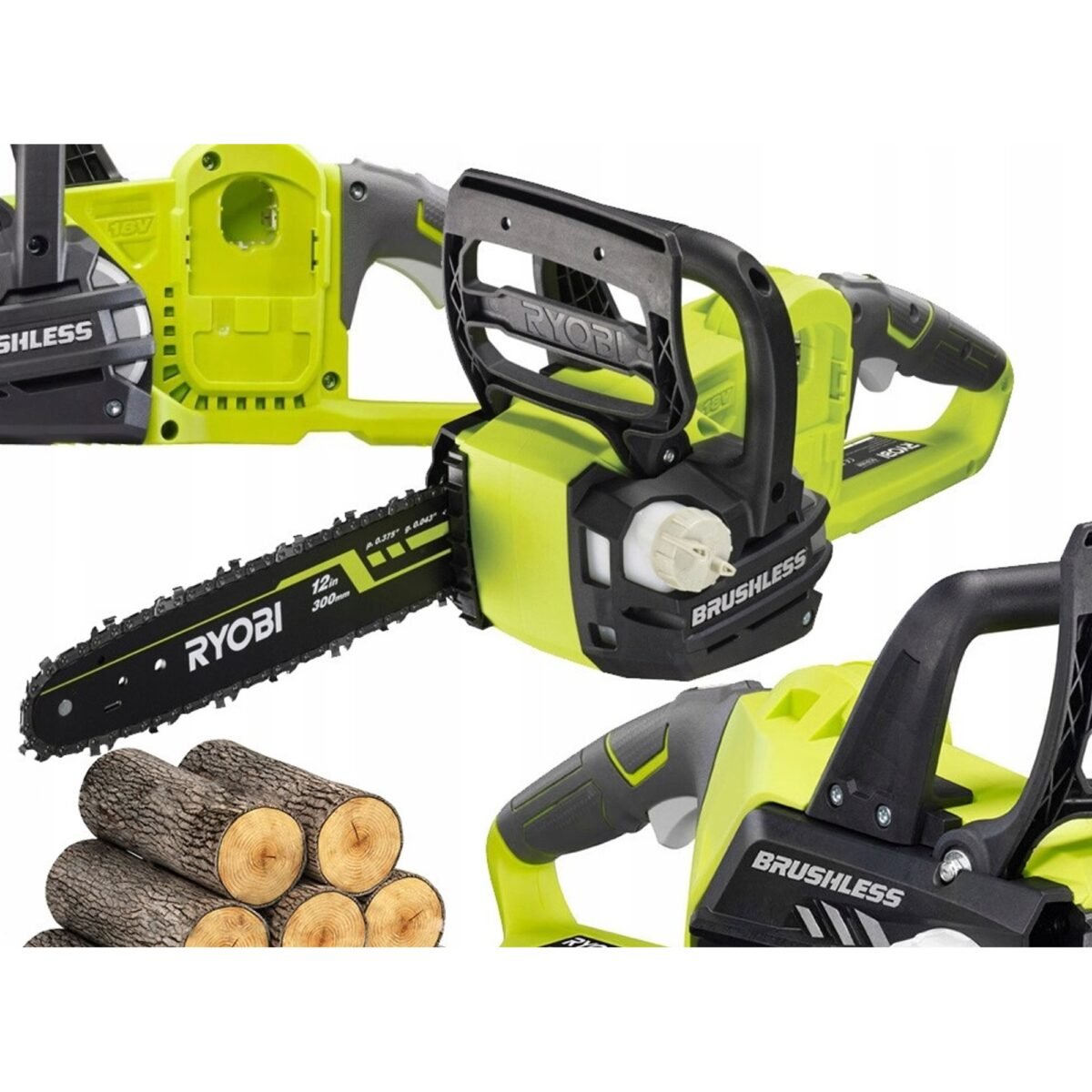 RP750450 - Combo set (pole hedge trimmer and pole pruning saw) Pole pruning saw: - Powerful 750W motor - 20cm Oregon® bar and chain