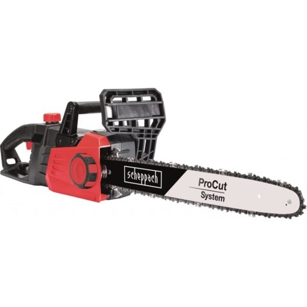 The Scheppach CSE2700 electric chainsaw impresses with its reliable performance around the house and garden.