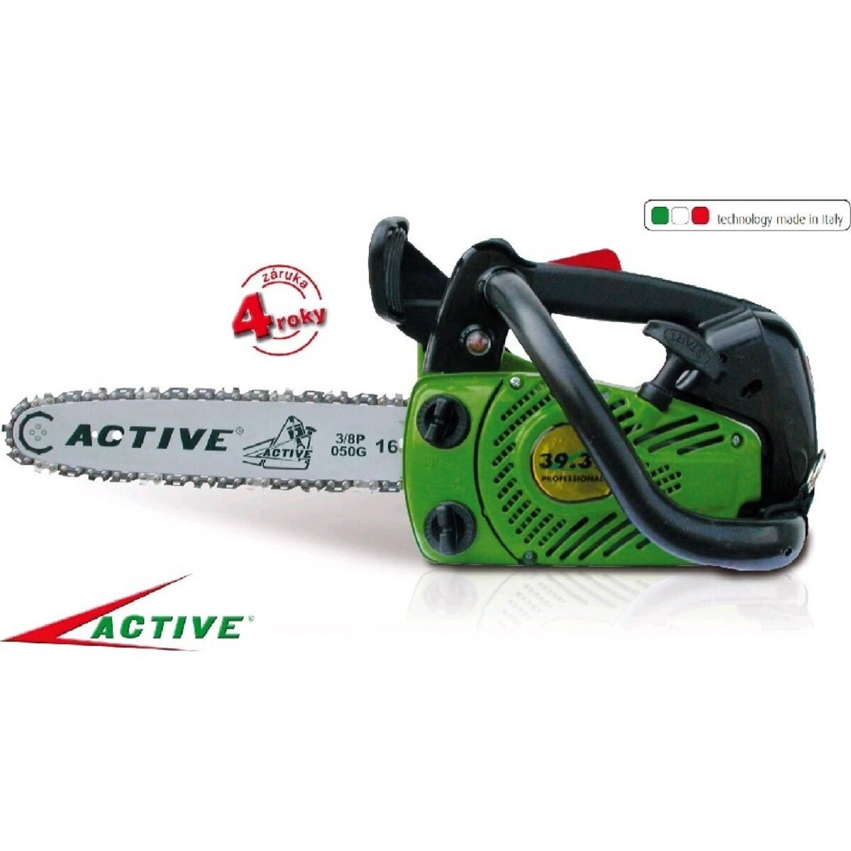 Motorized machines of the Active brand are among the top products intended primarily for professional green maintenance and logging.