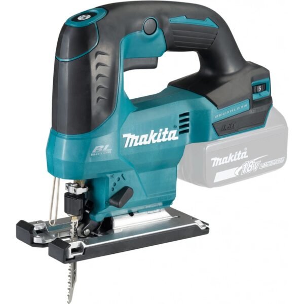 Powerful cordless Li-ion 18V LXT reciprocating saw comparable to the AC version. The slow start allows for very precise work.
