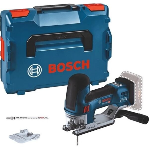 The cordless reciprocating saw Bosch GST 18V-155 SC GST 18V-155 SC Professional (with spherical handle) offers a brushless motor and a balanced tool design.