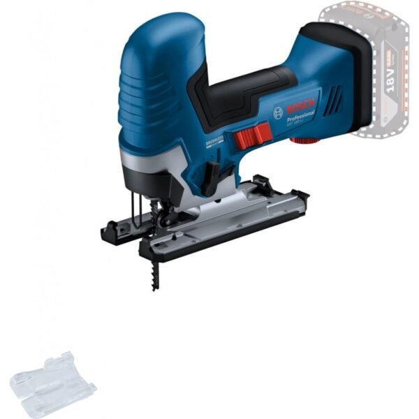 Cordless Reciprocating Saw Bosch GST 185-LI This Cordless Reciprocating Saw GST 185-LI Professional (with bar handle) is ideal for rounded and cross cuts in hardwood,.