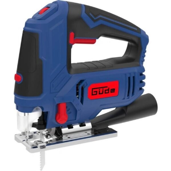 Güde STS 850 Reciprocating Saw Construction and functions: Ergonomic design: Reciprocating saw with laser pointer for precise cuts.